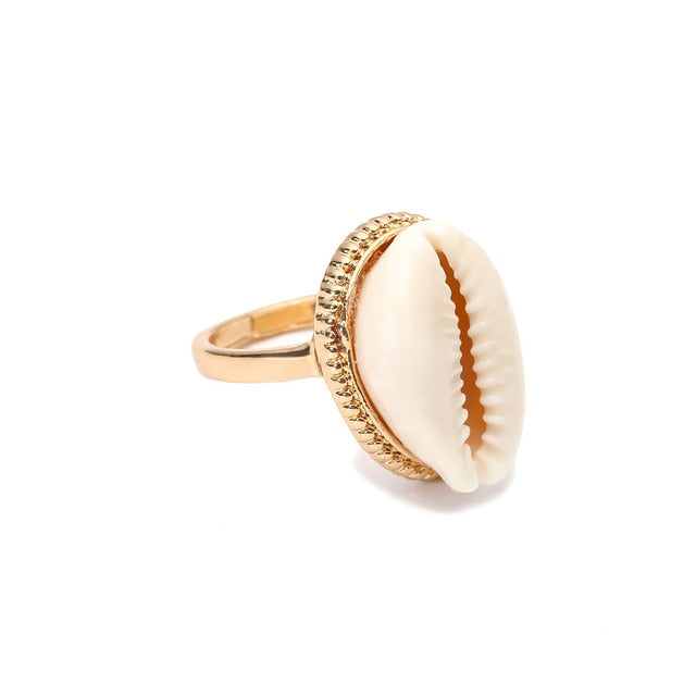 Bohemian Shell Ring