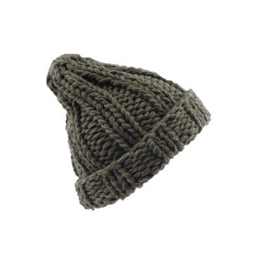 Chunky Cable Knit Hat