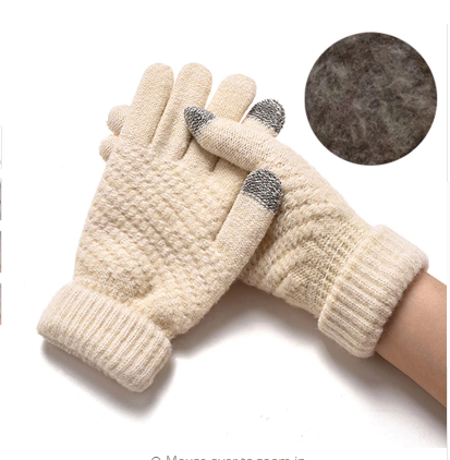 Warm Knitted Gloves