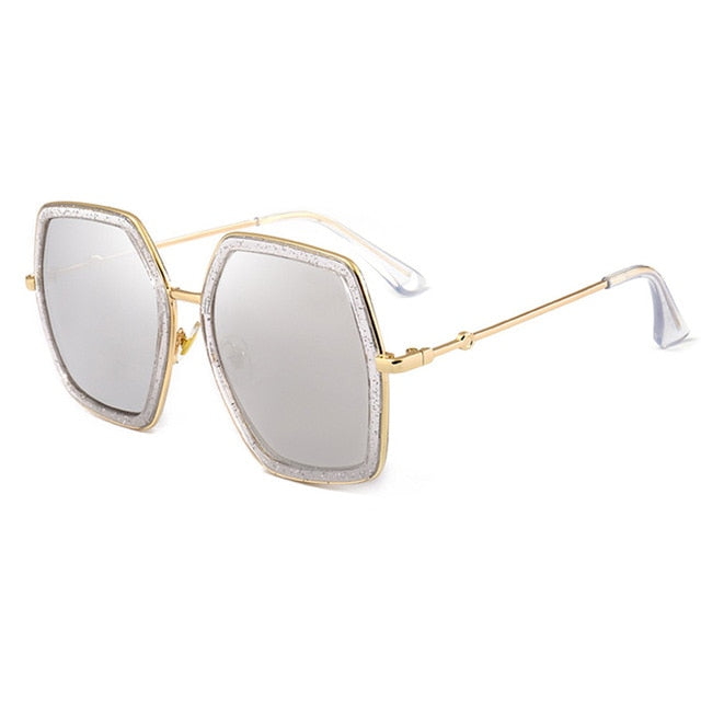 Oversize Square Fashion Sunglasses