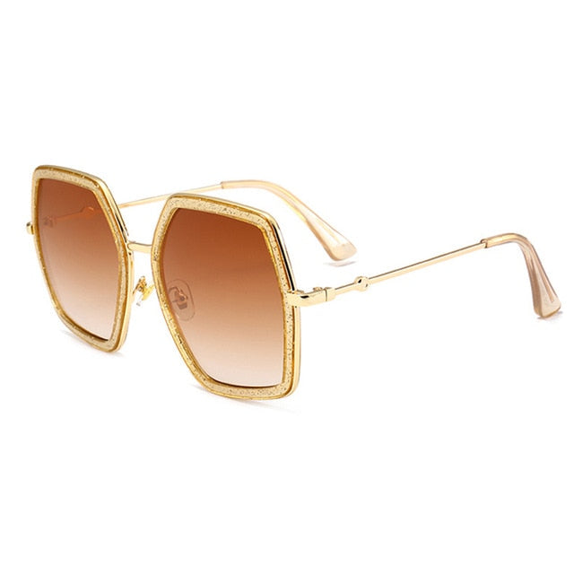 Oversize Square Fashion Sunglasses