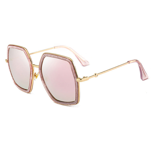 Oversize Square Fashion Sunglasses