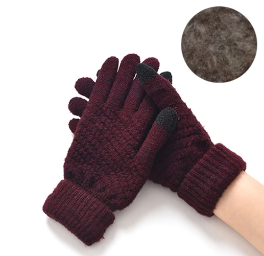 Warm Knitted Gloves