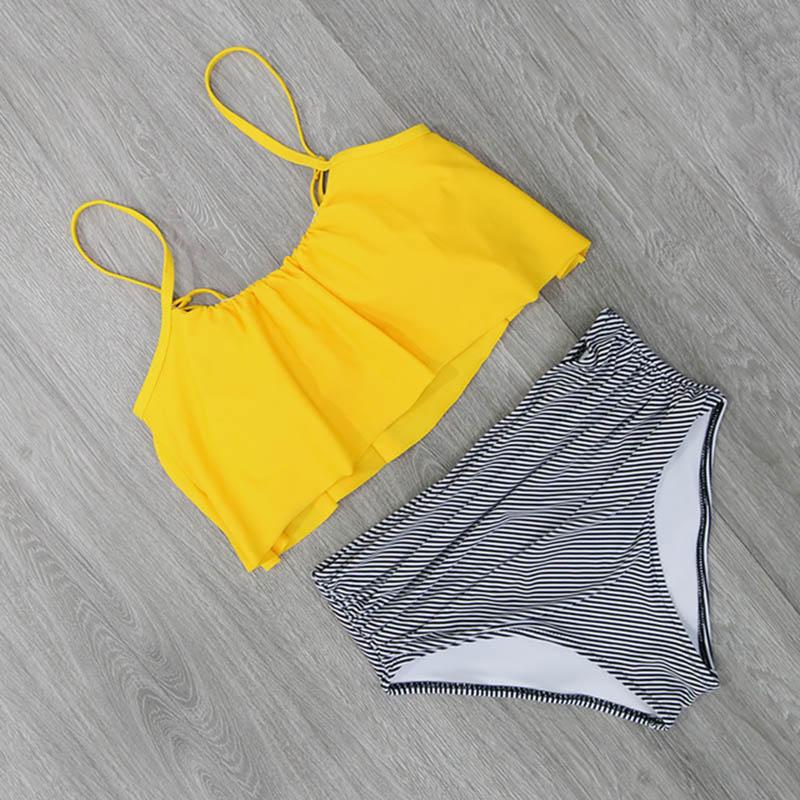 High Waist Halter Bikini