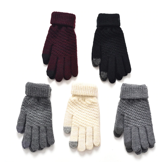 Warm Knitted Gloves