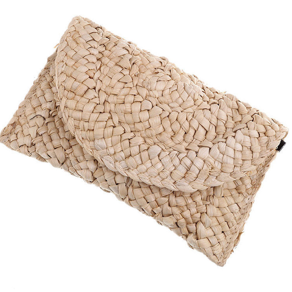 Bohemian Women Straw Clutch