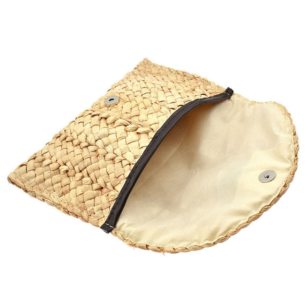 Bohemian Women Straw Clutch