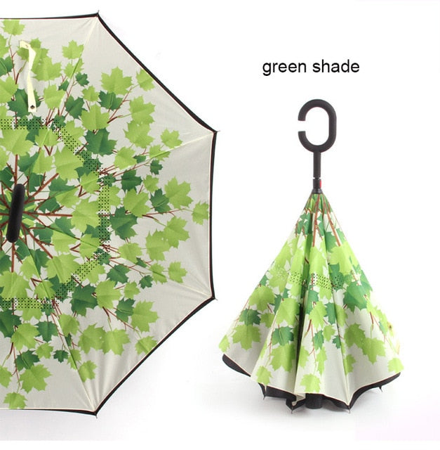 C Handle Windproof Umbrella