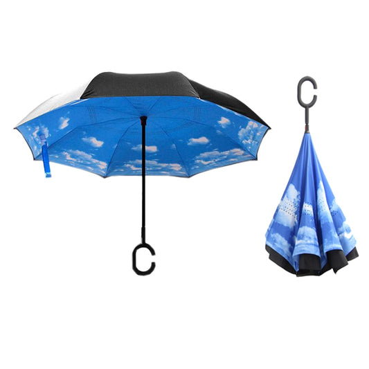 C Handle Windproof Umbrella