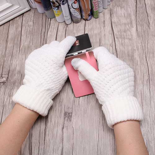 Warm Knitted Gloves