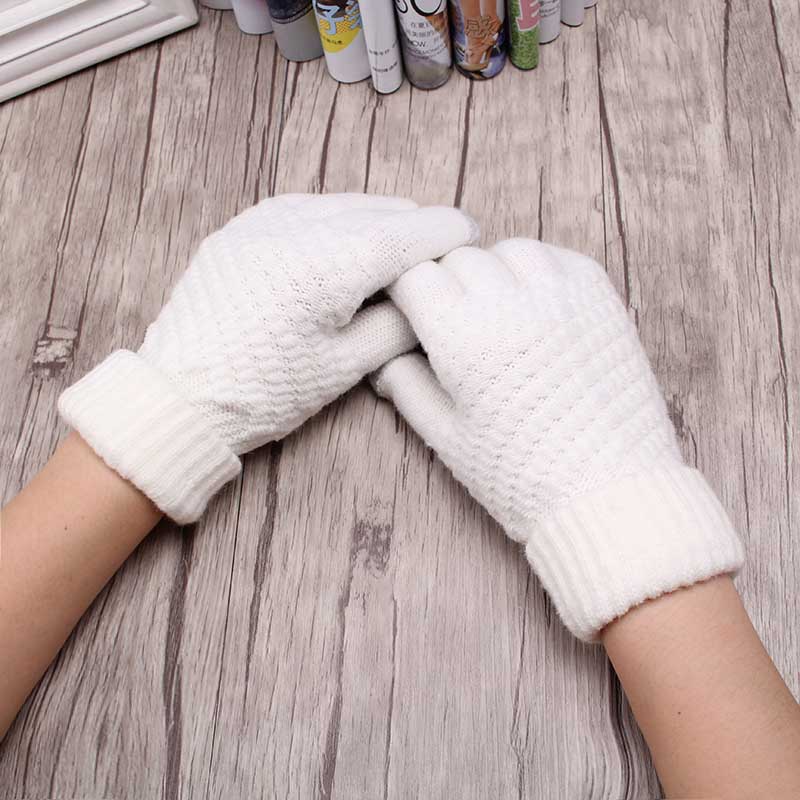 Warm Knitted Gloves