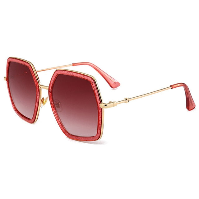 Oversize Square Fashion Sunglasses