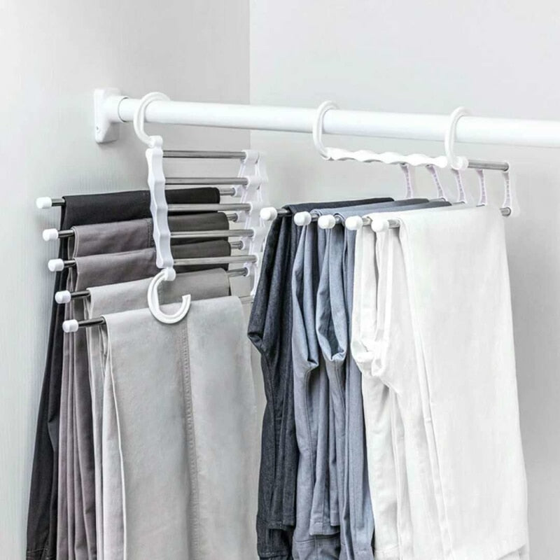 Space Saving Pants Rack