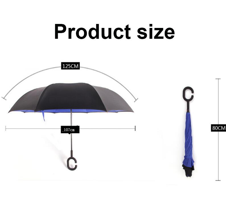 C Handle Windproof Umbrella