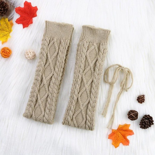 Cable Knit Over Knee Thigh High