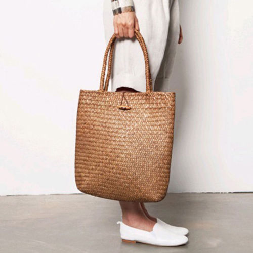 Straw Tote Bag