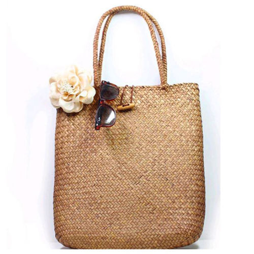 Straw Tote Bag