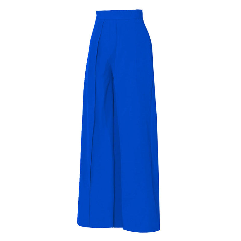 High Waist Wide Leg Trousers