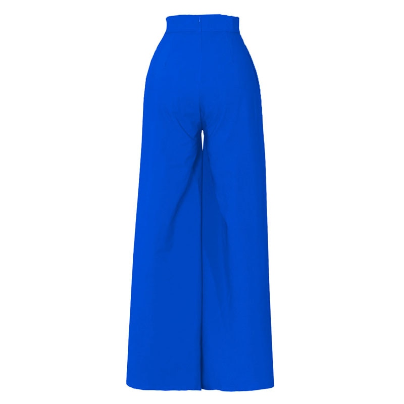 High Waist Wide Leg Trousers