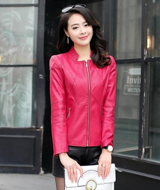 Short Leather Jacket