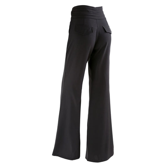 High Waist Wide Leg Trousers