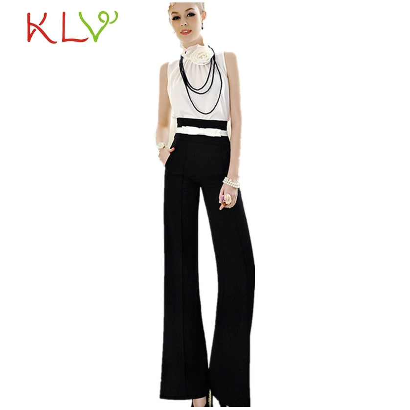 Black Wide Leg Trouser