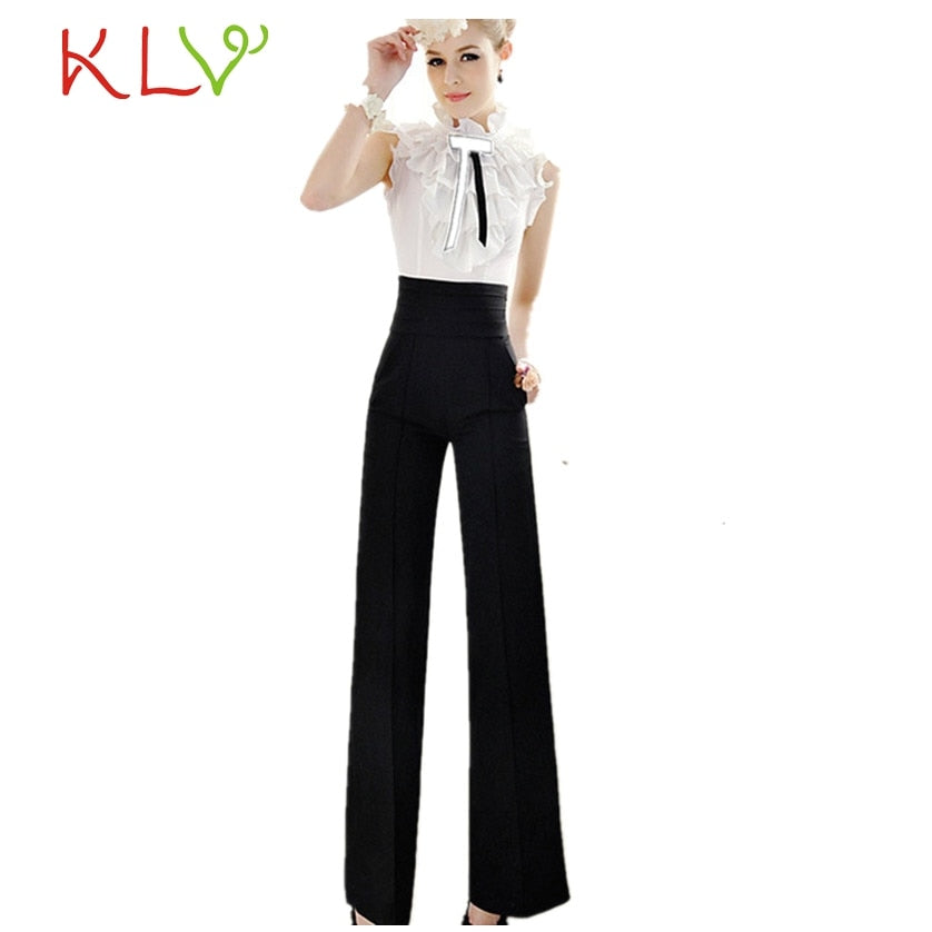 Black Wide Leg Trouser