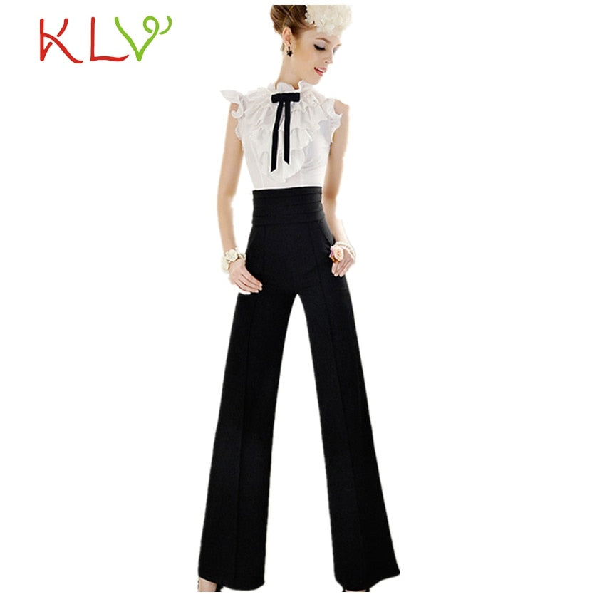 Black Wide Leg Trouser