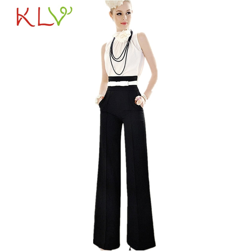 Black Wide Leg Trouser