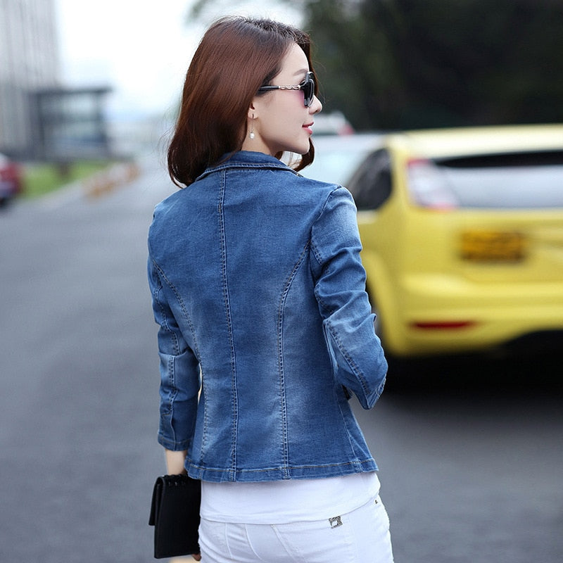 Classic Denim Blazer