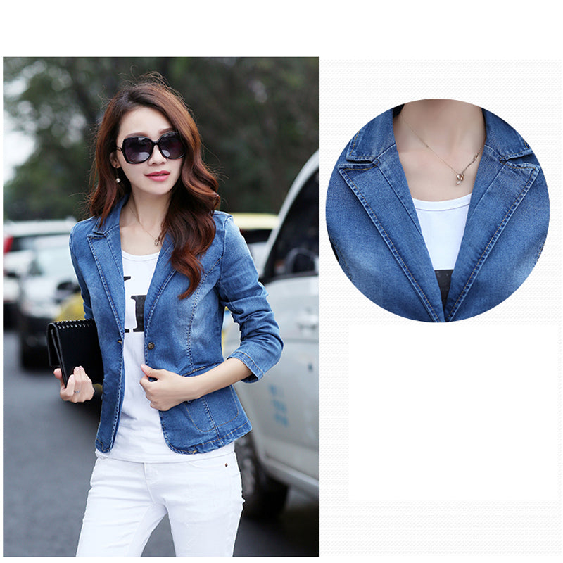 Classic Denim Blazer