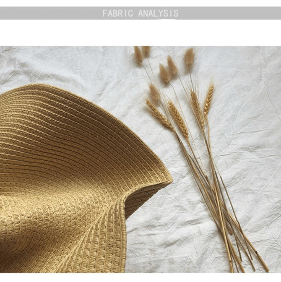 Floppy Wide Brim Straw Hat