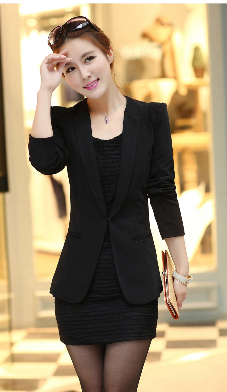 Single Button Blazer