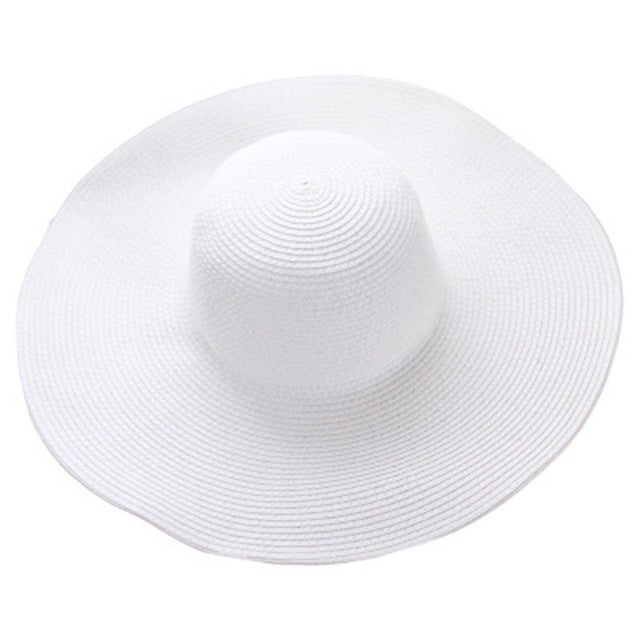 Floppy Wide Brim Straw Hat