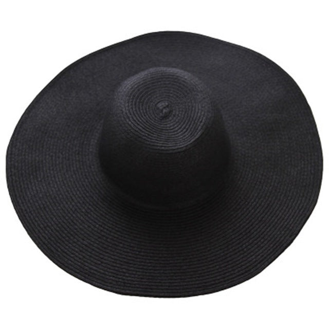 Floppy Wide Brim Straw Hat