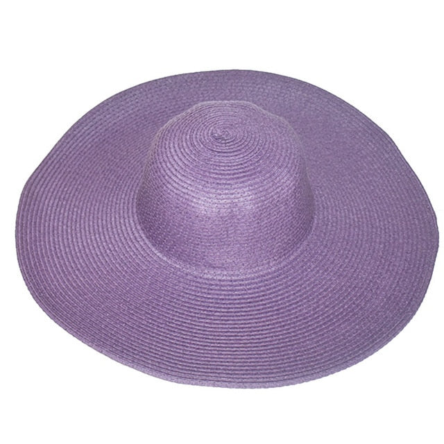 Floppy Wide Brim Straw Hat