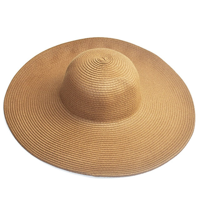 Floppy Wide Brim Straw Hat